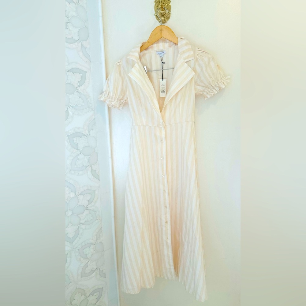 NWT Striped Midi Dress👗